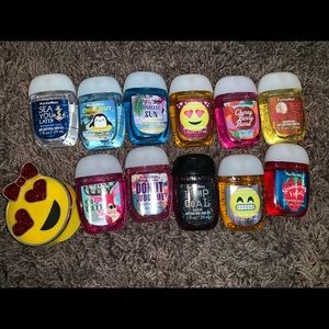 11 pack bath and body works hand sanitizer & case